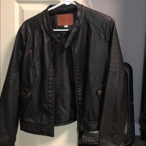 Leather jacket